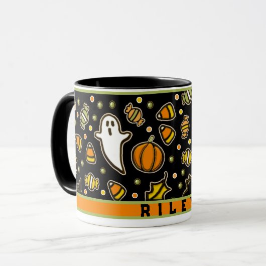 Personalized Halloween Specialty Mug Mok (Voorkant links)