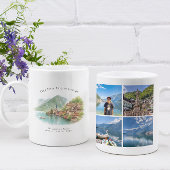 Personalized Hallstatt Austria Travel Photo Mug Koffiemok