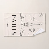 Personalized Hand Towel | Spa-Style Bathroom Decor Handdoek (Handdoek)