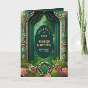 PERSONALIZED HANDFASTING IERSE KELTISCHE KNOPEN  KAART