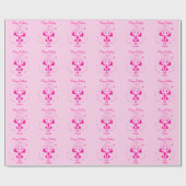 Personalized Happy Birthday Cadeaupapier (Vlak)