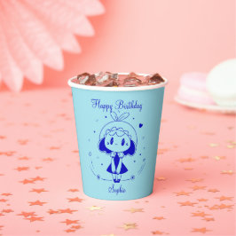 Personalized Happy Birthday  Papieren Bekers