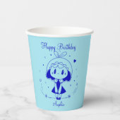 Personalized Happy Birthday  Papieren Bekers (Voorkant)