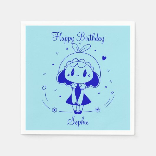 Personalized Happy Birthday  Servet (Voorkant)