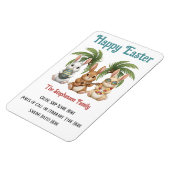 Personalized Happy Easter Cruise Door Magneet (Linkerzijde)