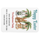 Personalized Happy Easter Cruise Door Magneet (Horizontaal)