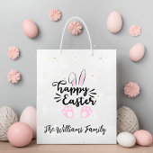 Personalized Happy Easter Gift Bag Medium Cadeauzakje
