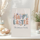 Personalized Happy Easter Gift Bag Medium Cadeauzakje