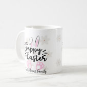 Personalized Happy Easter Mug Koffiemok (Voorkant links)