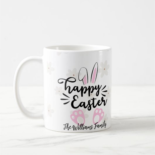Personalized Happy Easter Mug Koffiemok (Links)