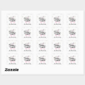 Personalized Happy Easter Sticker (Vel)