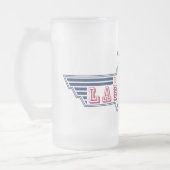 Personalized Happy Labor Day Matglas Bierpul (Links)