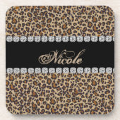 PERSONALIZED Harde plastic onderzetter (Voorkant)