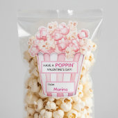 Personalized “Have a Poppin’ Valentine’s Day” Kids Sticker