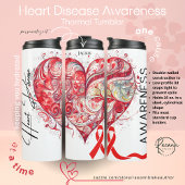 Personalized Heart Disease Awareness Thermosbeker