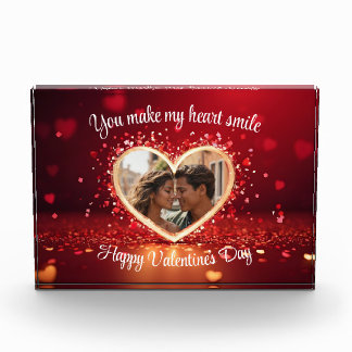 Personalized Heart Photo Frame Fotoblokken