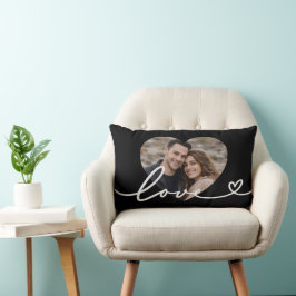 Personalized  Heart Photo  Kussen