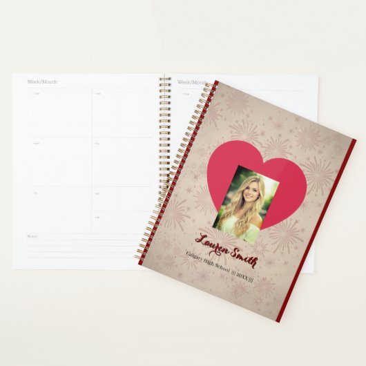 Personalized Heart Photo Planner  (Display)