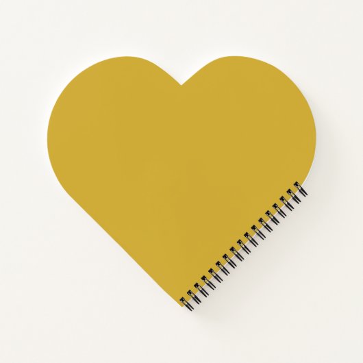 Personalized Heart Shaped Notebook with Custom Tex Notitieboek (Achterkant)