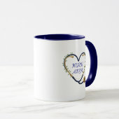 Personalized Heart Stethoscope Mug Mok (Voorkant rechts)