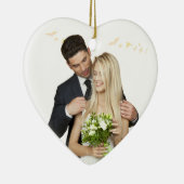 Personalized Heart Wedding Ornament (Rechts)