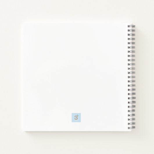 Personalized Hebrew Name Notebook for Teen Girl Notitieboek (Achterkant)