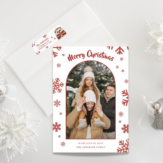 Personalized Hedgehog Christmas Return Label