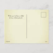 Personalized Heirloom Bulbs & Seeds Tulip Garden Feestdagenkaart (Achterkant)