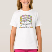 Personalized Hello Fifth Grade T-shirt (Voorkant)