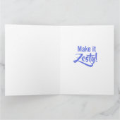 Personalized Hey Gurl Funny Lemon Lime Kaart (Binnen)