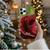 Personalized High-Poly Rose In Bloom Phone Case iPhone Hoesje