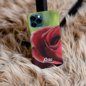 Personalized High-Poly Rose In Bloom Phone Case iPhone Hoesje