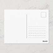 Personalized, Hiroshima Peace Memorial Park, Japan Briefkaart (Achterkant)