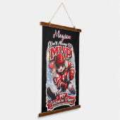 Personalized Hockey MVP My Valentine Player Hangend Wandkleed (Gebogen)