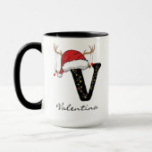 Personalized Holiday Alphabet Mug for Teachers Mok (Links)