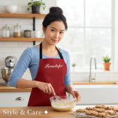 Personalized Holiday Cheer Deep Christmas Red Schort