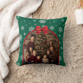 Personalized Holiday Cushion with Editable photo Kussen