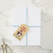 Personalized holiday gift tag cadeaulabel (Met Touw)