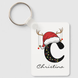 Personalized Holiday Keychain for Mom or Grandma