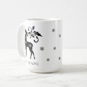 Personalized Holiday Koffiemok (Voorkant links)