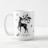 Personalized Holiday Koffiemok (Links)