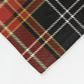 Personalized Holiday Plaid Fleece Blanket (Hoek)