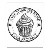 Personalized Homemade Logo Custom Large Rubberstempel (Afrduk)