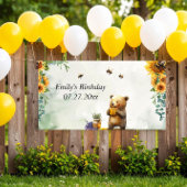 Personalized Honey Bear Birthday  Spandoek