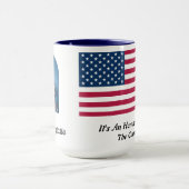Personalized Honor To Serve The Country Hero Mug Mok (Midden)