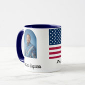 Personalized Honor To Serve The Country Hero Mug Mok (Voorkant links)