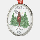 Personalized Horse Christmas Ornament Keepsake (Links)