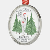 Personalized Horse Christmas Ornament Keepsake (Links)