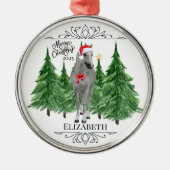 Personalized Horse Christmas Ornament Keepsake (Voorkant)