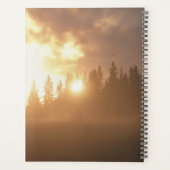 Personalized Horse Photo Equine Sunset Cowboy Planner (Achterkant)